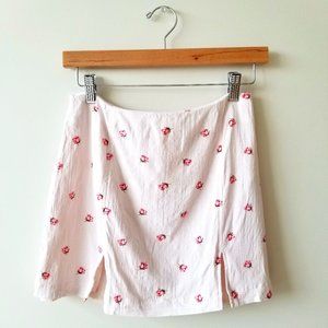 Forever 21 Women's Mini Skirt Small Pink Rose